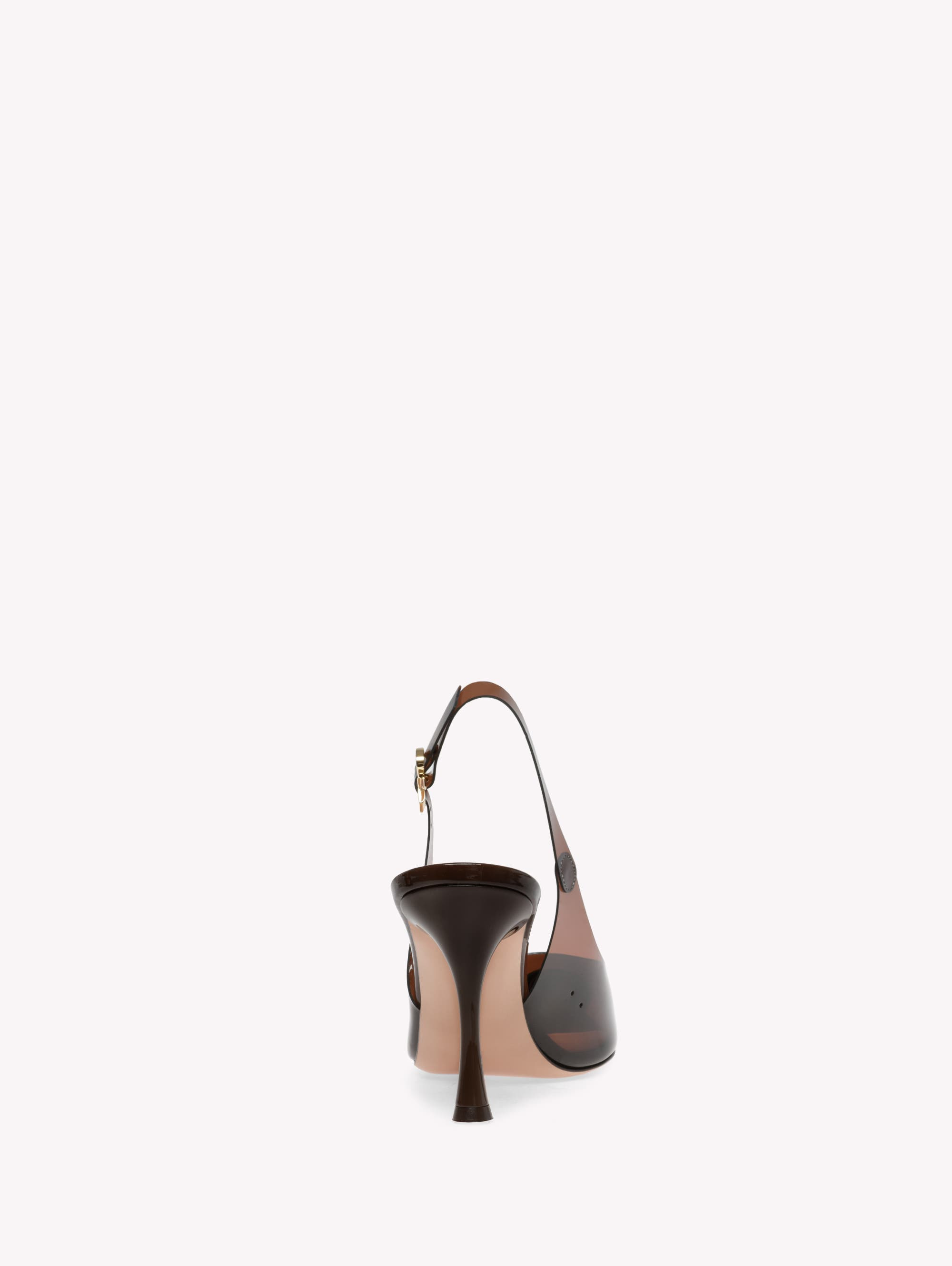 Gianvito Rossi Diana 85 Pump in Brown Tpu at Nordstrom - 4