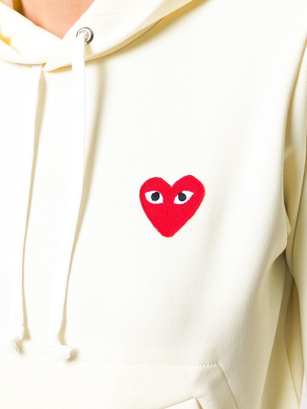 heart-patch long-sleeve hoodie - 5