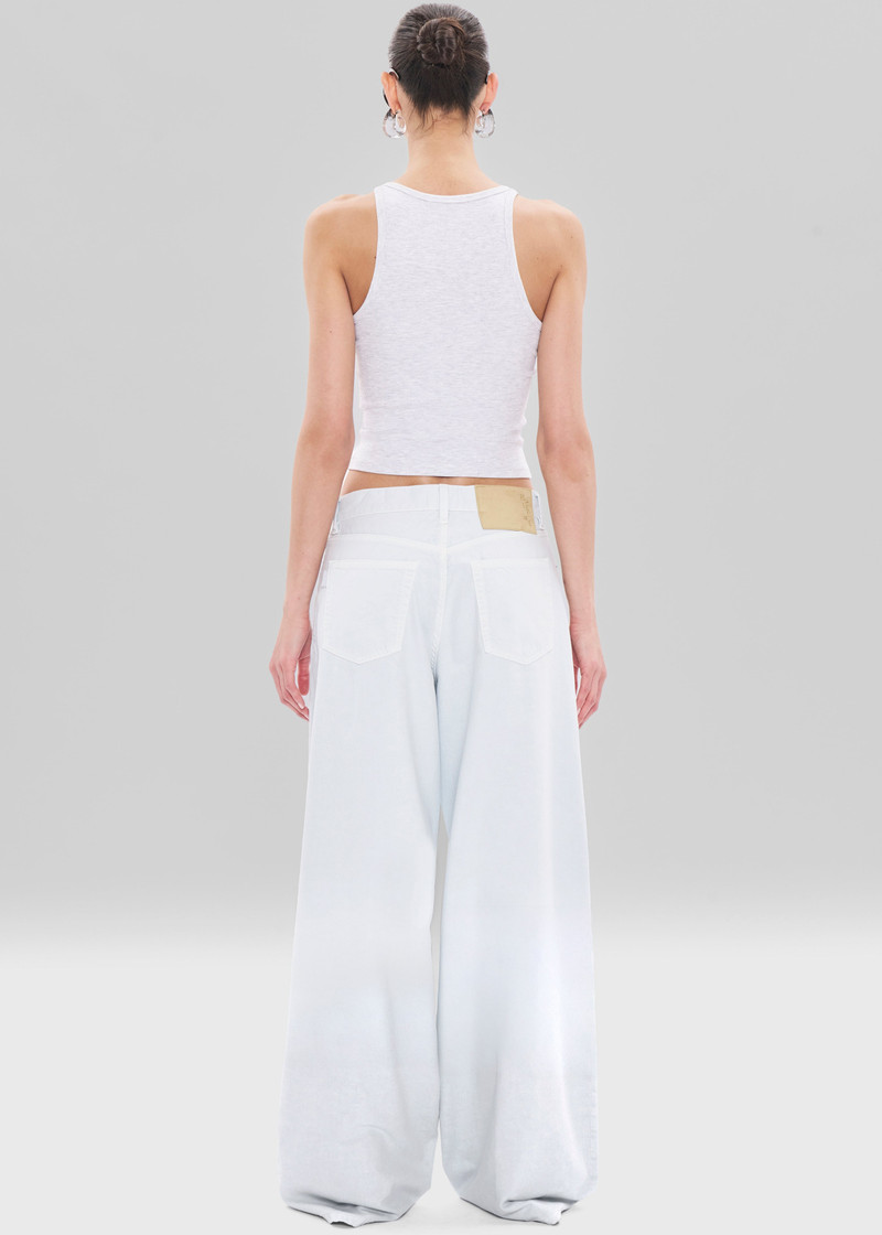 Haikure Bethany Twill Jeans - Off White 4