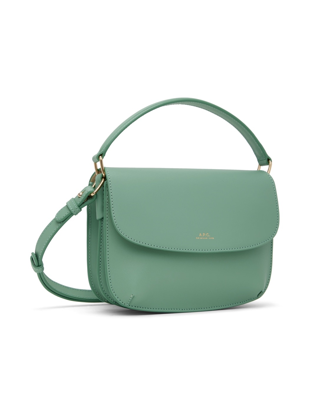 Green Sarah Shoulder Mini Bag - 2