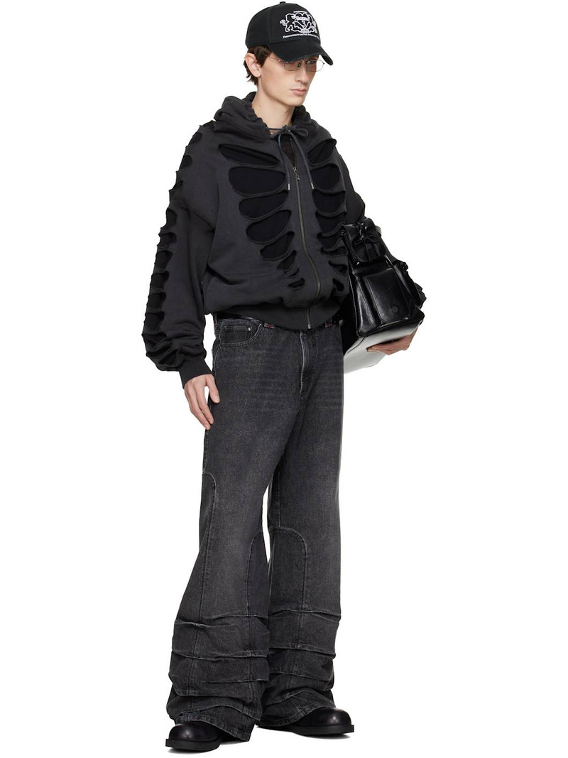 Black Smock Detailed Jeans 5
