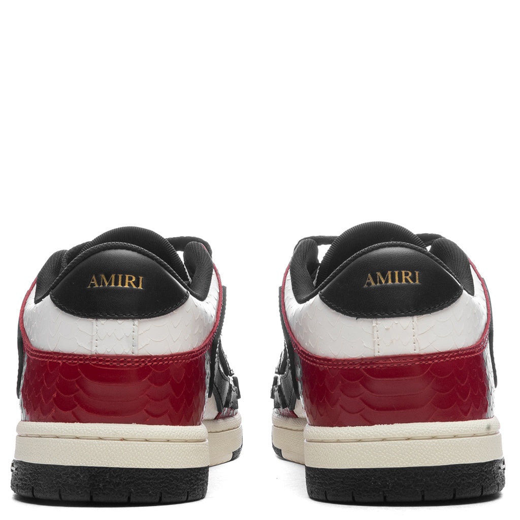 AMIRI SNAKE SKEL TOP LOW - RED | feature | REVERSIBLE