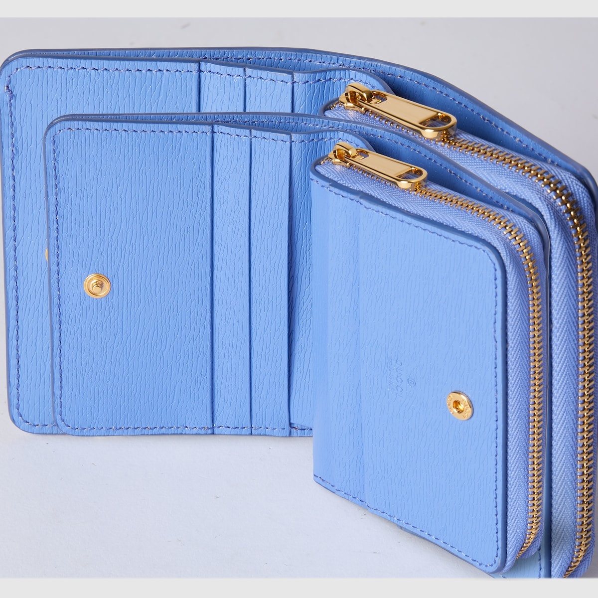 Mini wallet with Gucci script - 4