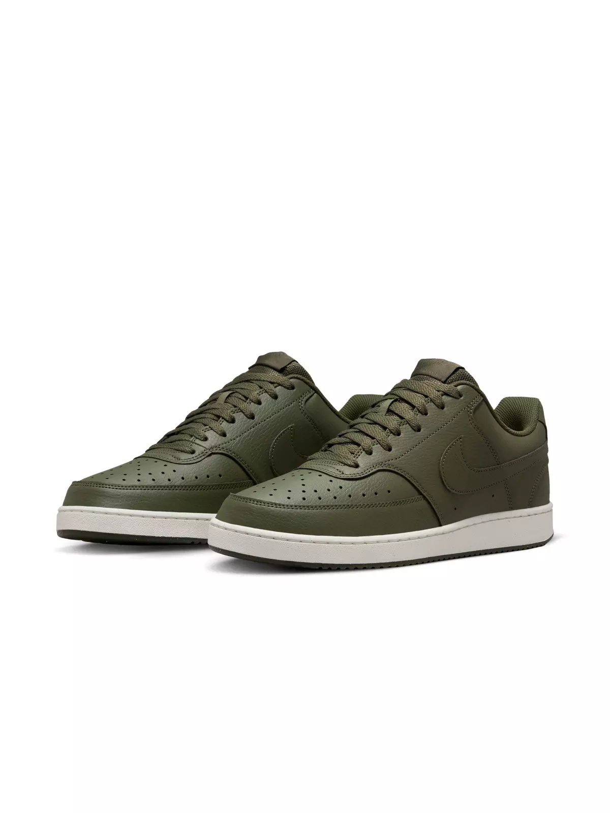 Court Vision Low Next Nature "Cargo Khaki/Sail/Cargo Khaki" Men's Shoe - 3