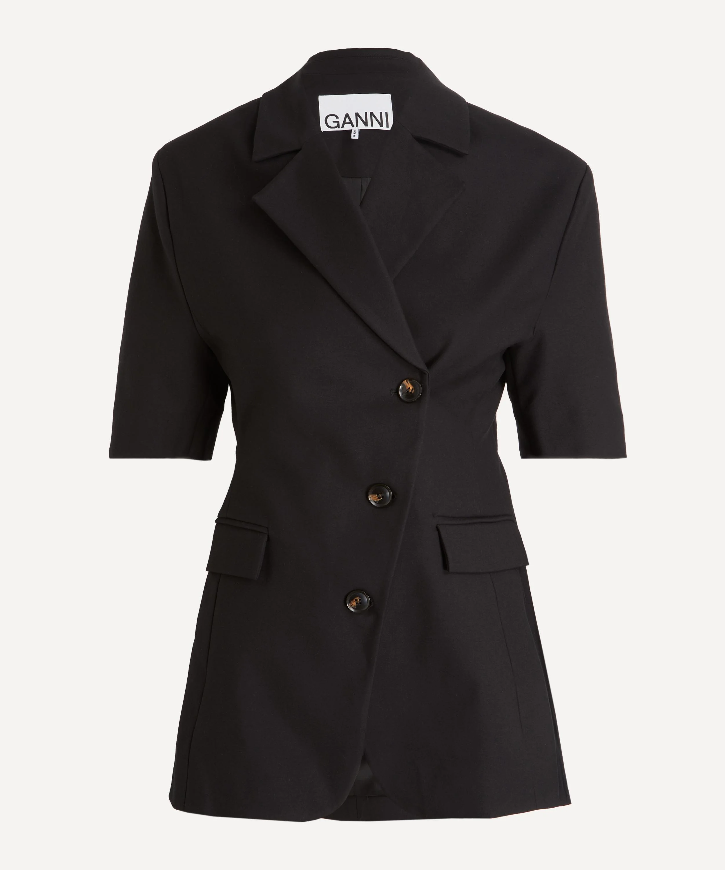 Tailored Cotton Blazer - 1