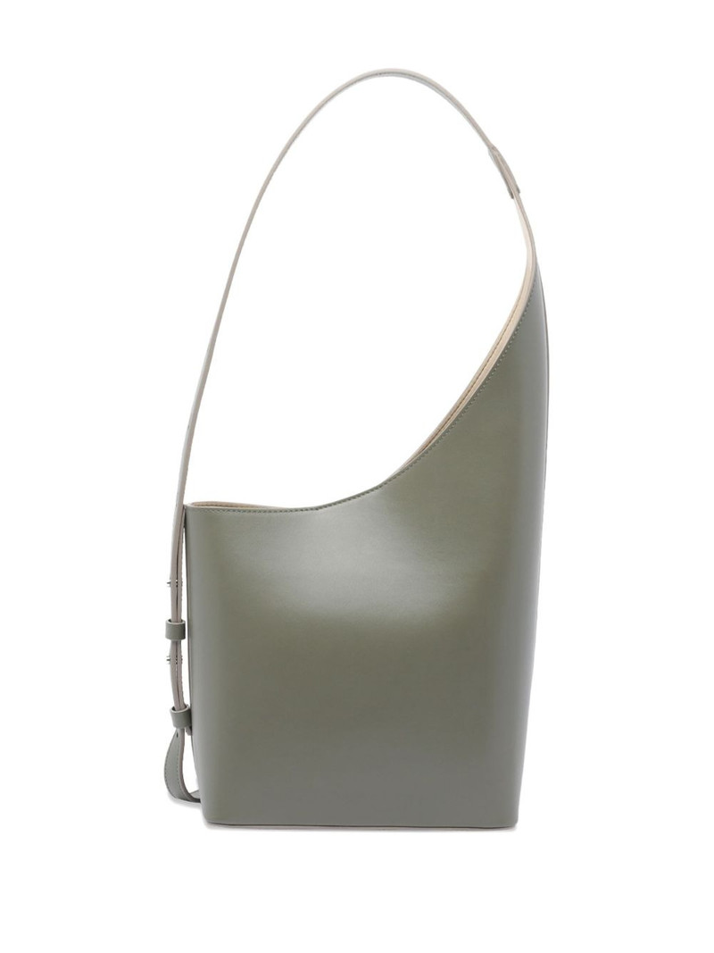 AESTHER EKME demi-lune leather shoulder bag outlook