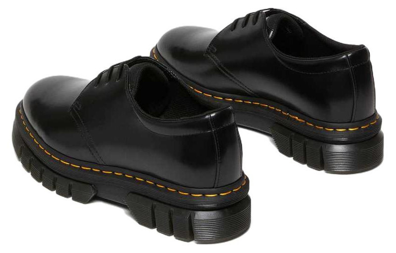 Dr. Martens Dr. Martens Rikard Polished Smooth Leather Shoes 'Black Polished Smooth' 27830001 outlook