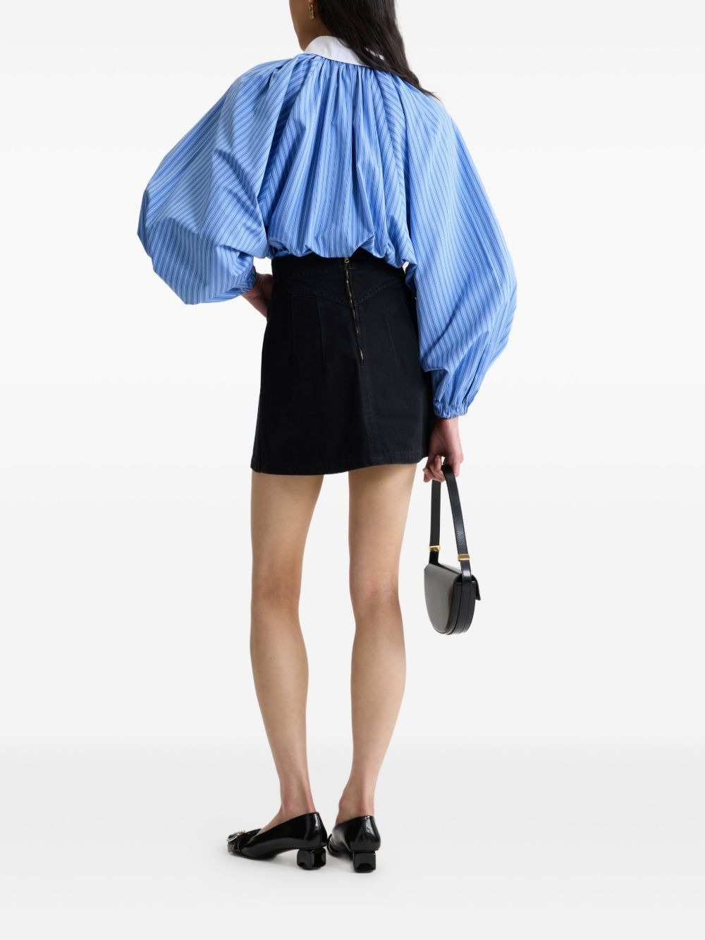 embellished A-line mini skirt - 3