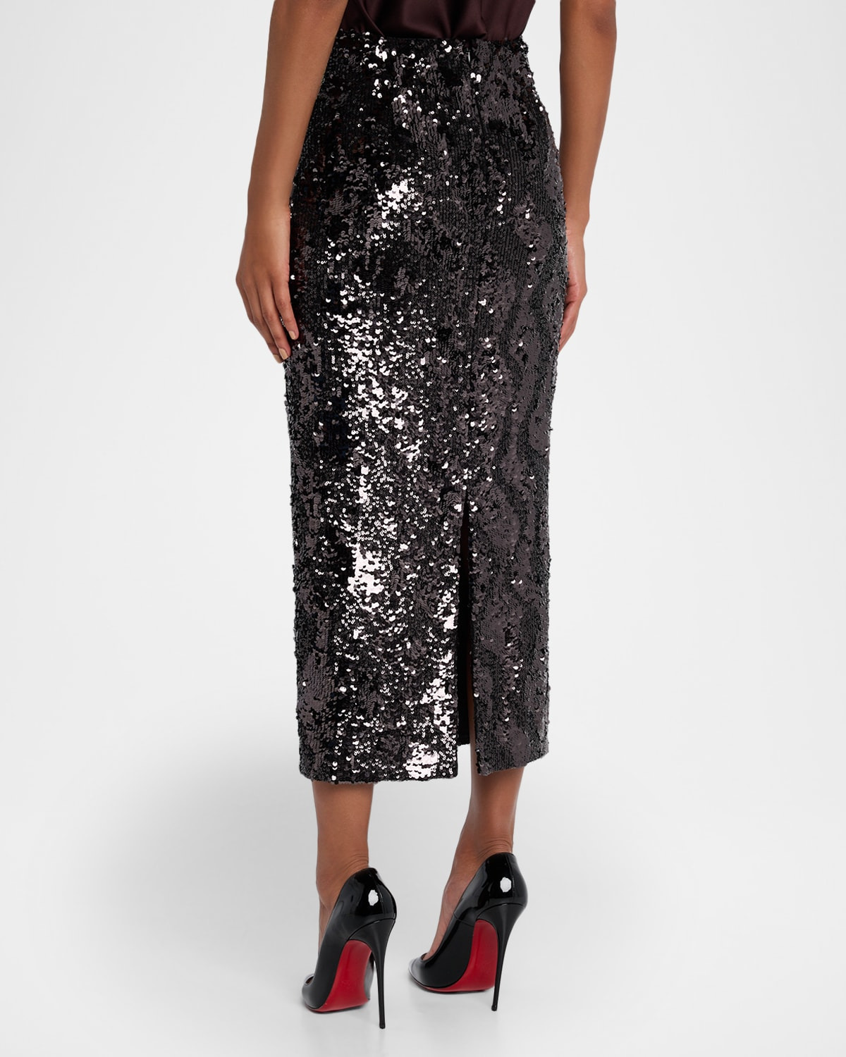Koa Sequined Midi Skirt - 3