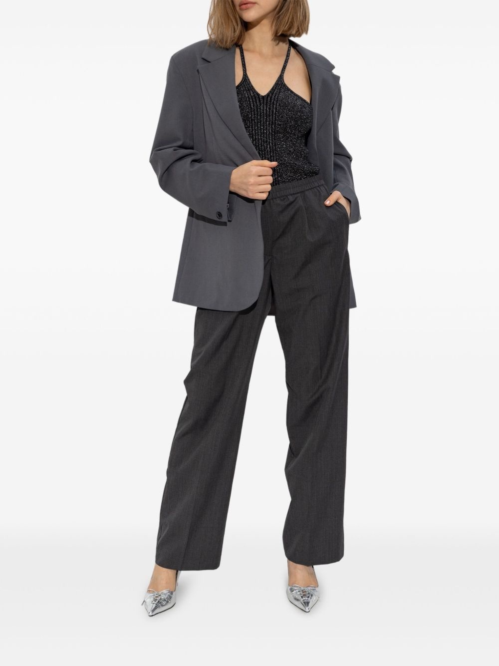 straight-leg trousers - 2
