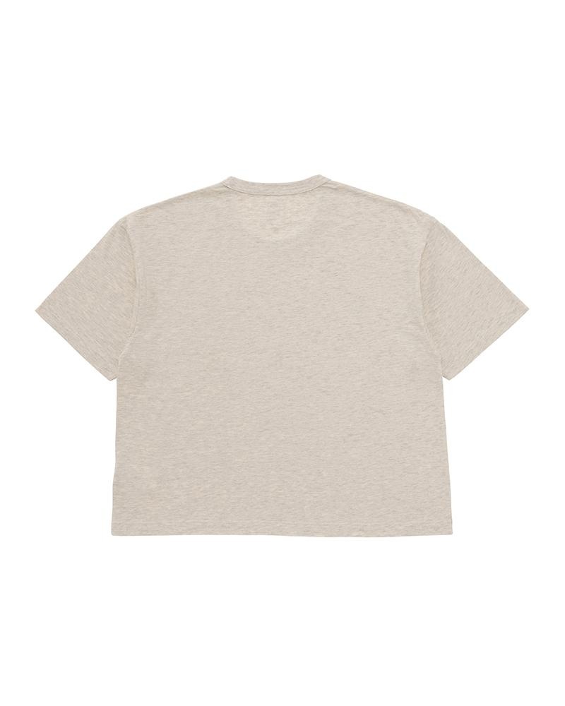 JUMBO TEE S/S (SEA ISLAND) W GREY - 2