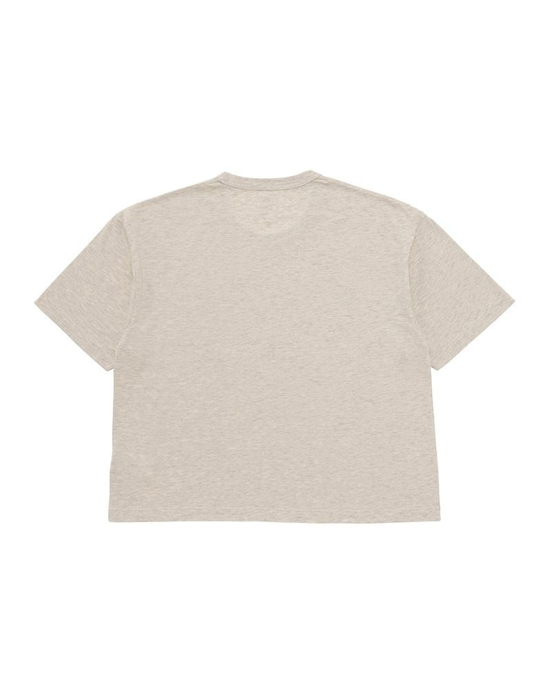 visvim JUMBO TEE S/S (SEA ISLAND) W GREY outlook