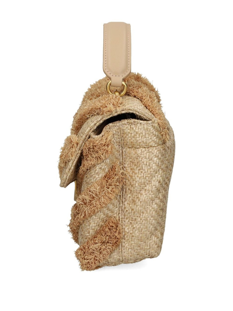 fringed-chevron shoulder bag 3