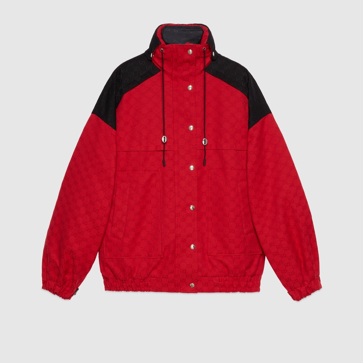 GG canvas bomber jacket - 1