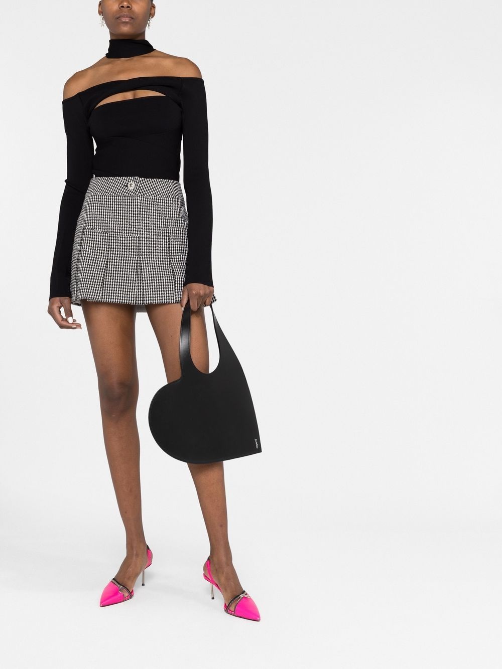 heart-shaped tote bag - 2