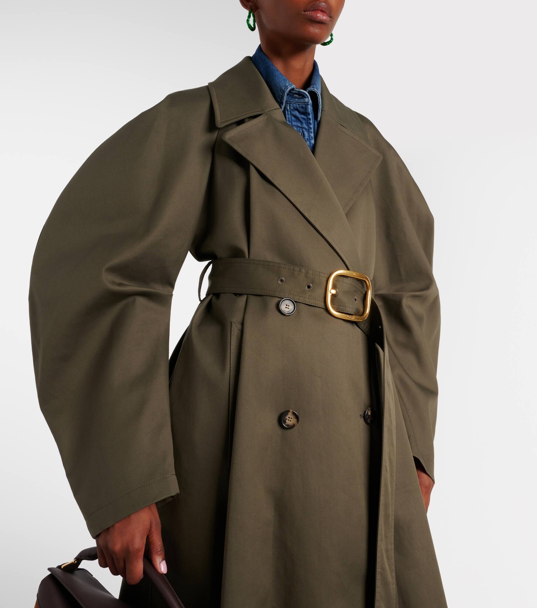 Loewe Cotton trench coat | mytheresa | REVERSIBLE