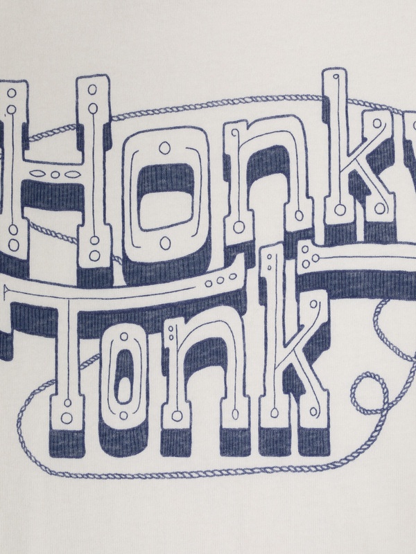 Joni T-Shirt Honky Tonk Offwhite - 2