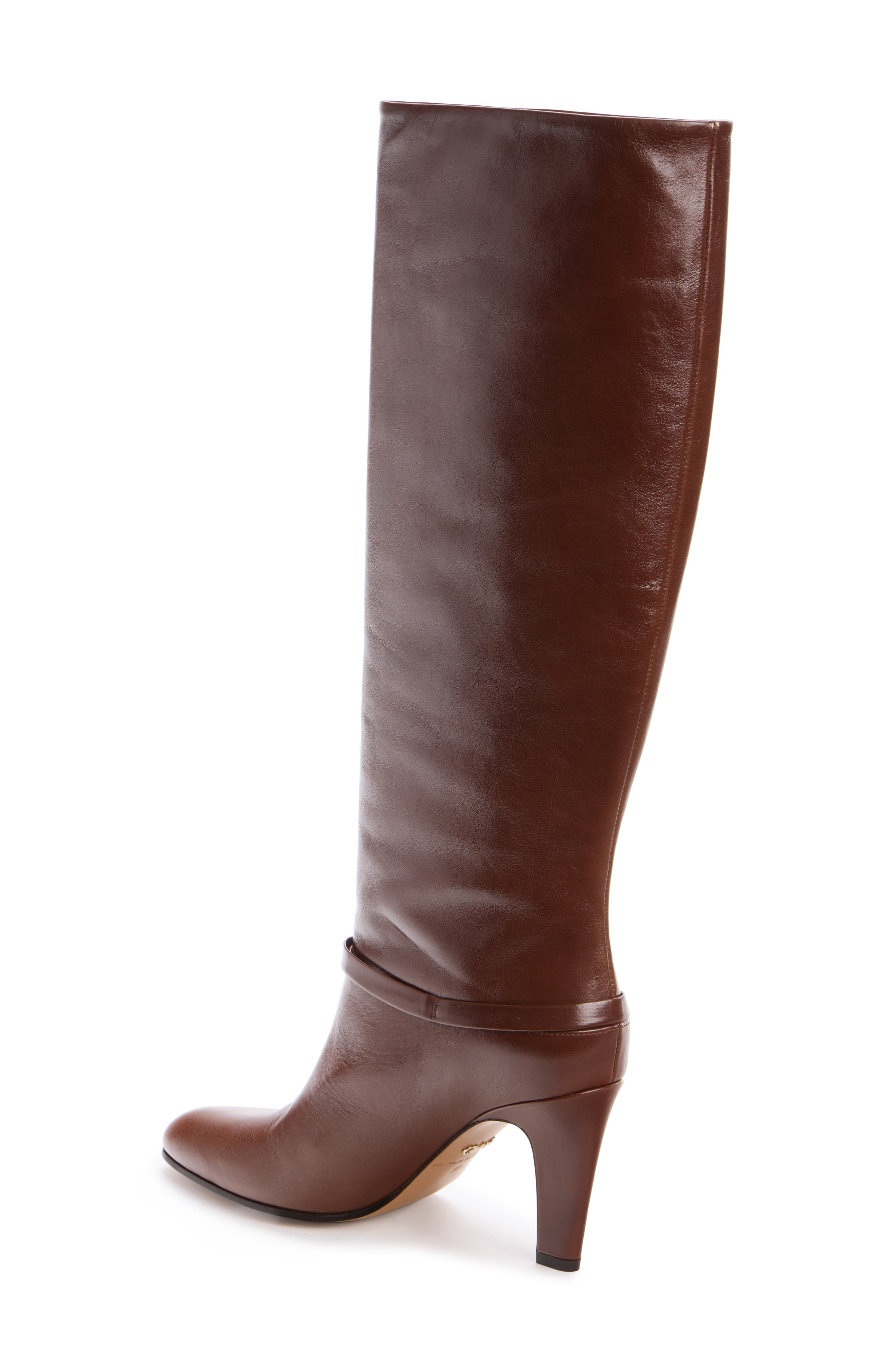 Chloé Eve Knee High Boot in Sooty Brown at Nordstrom - 2