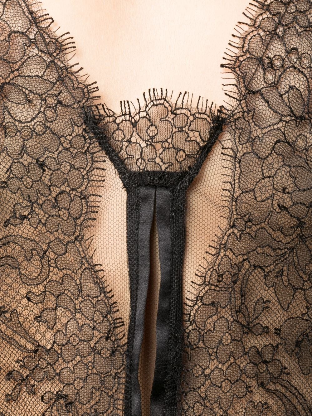silk-satin lace camisole top - 5