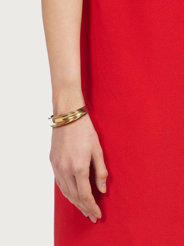 ASYMMETRICAL SCULPTURAL BRACELET - M - 2