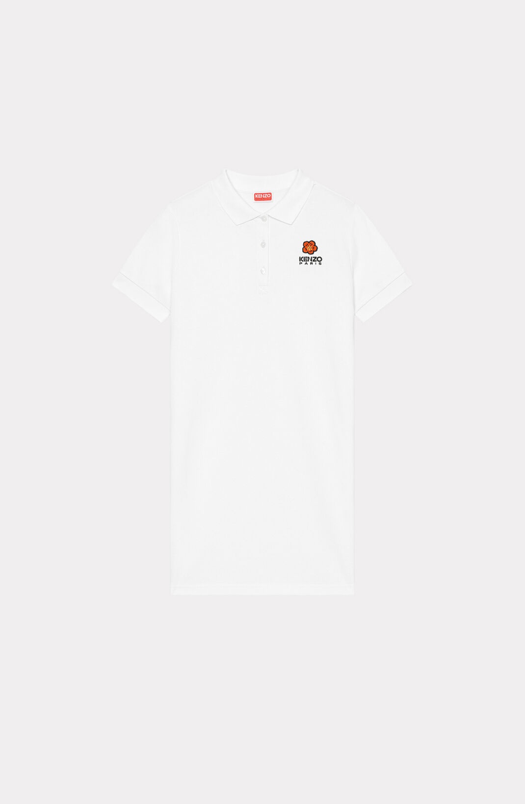'BOKE FLOWER' crest polo dress - 5