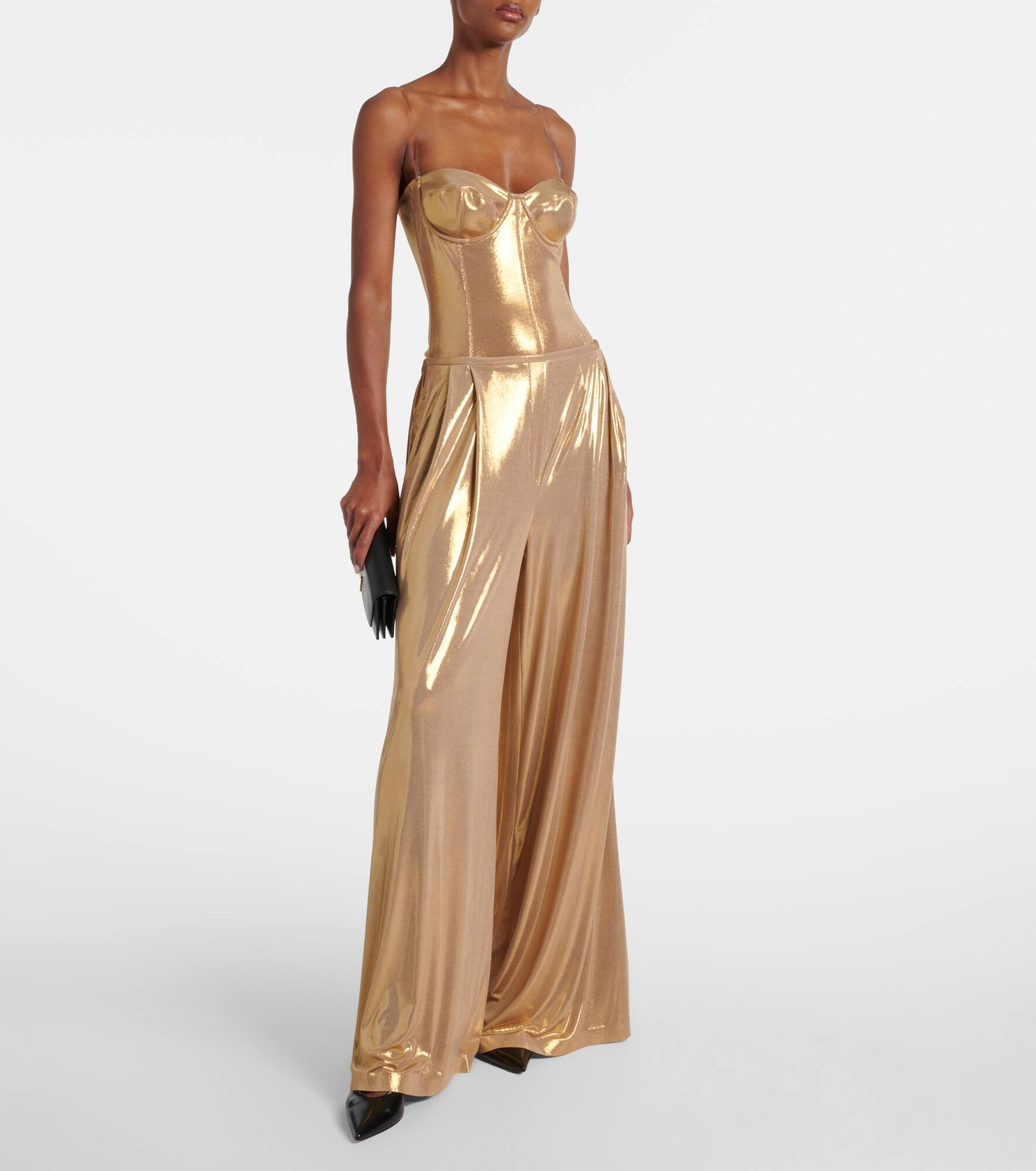 High-rise wide-leg pants - 2