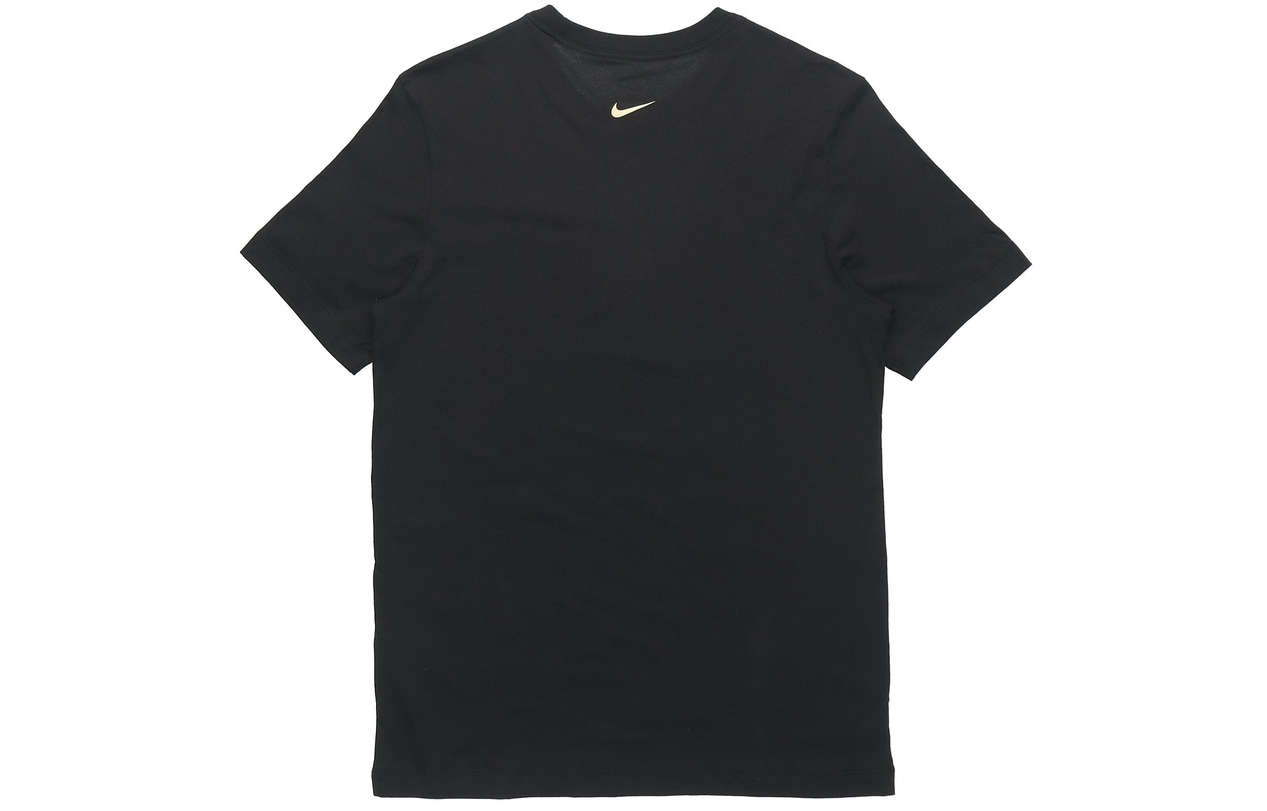 Nike Lebron Strive for Greatness Basketball Sports Printing Round Collar T-Shirt Men's Black DD0786- - 2