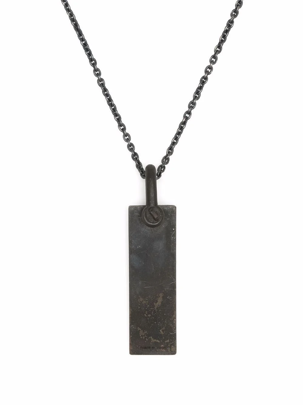 plate pendant necklace - 1
