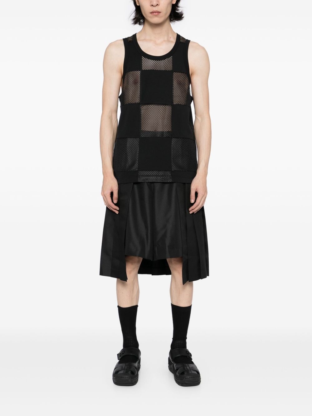 mesh tank top - 2
