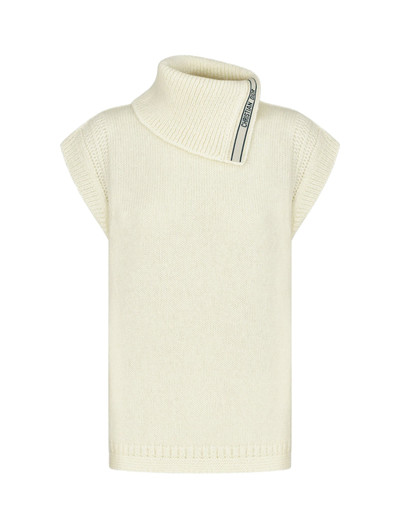 Dior SLEEVELESS SWEATER WITH STAND COLLAR outlook