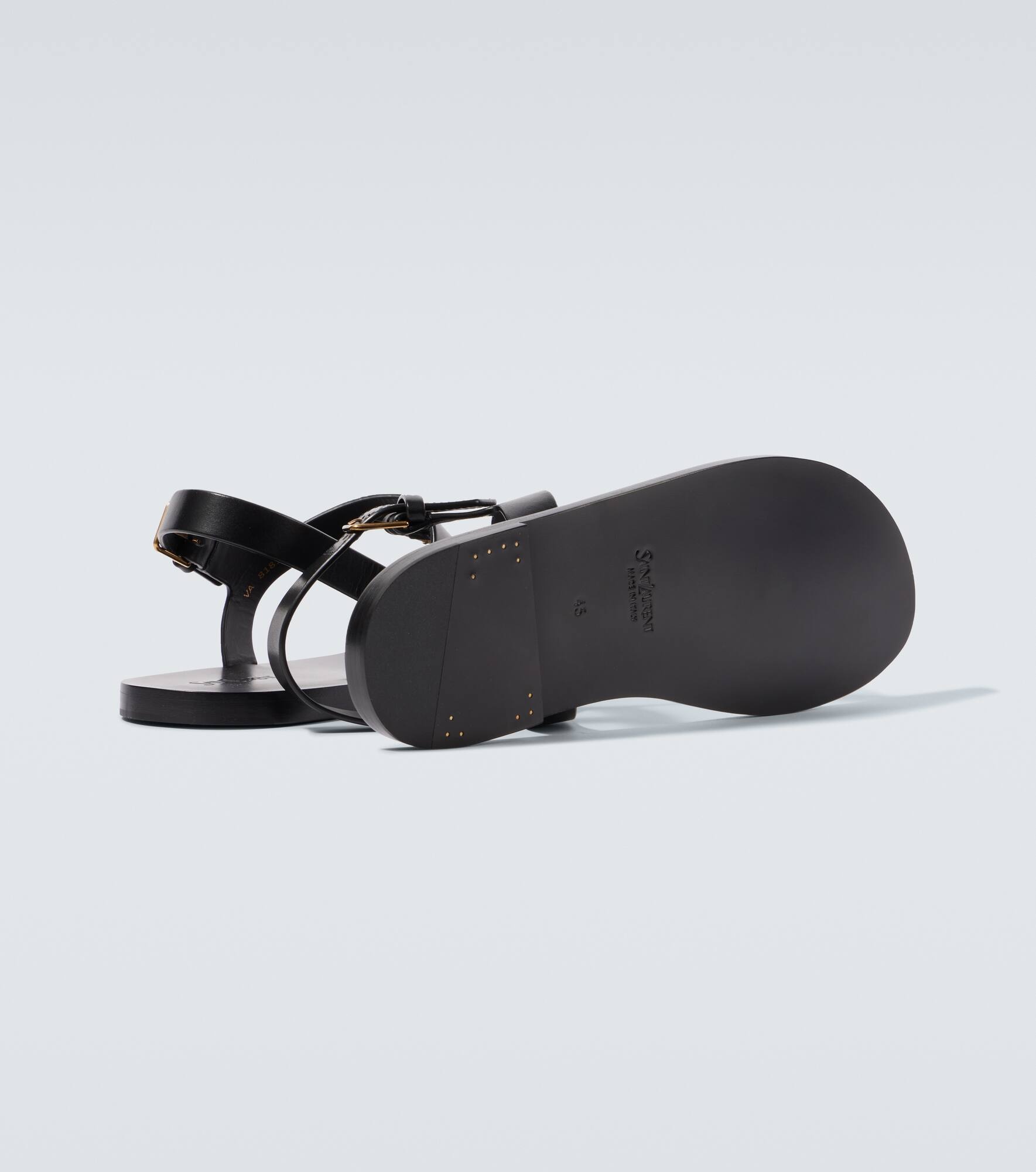 Cassandre leather sandals - 7