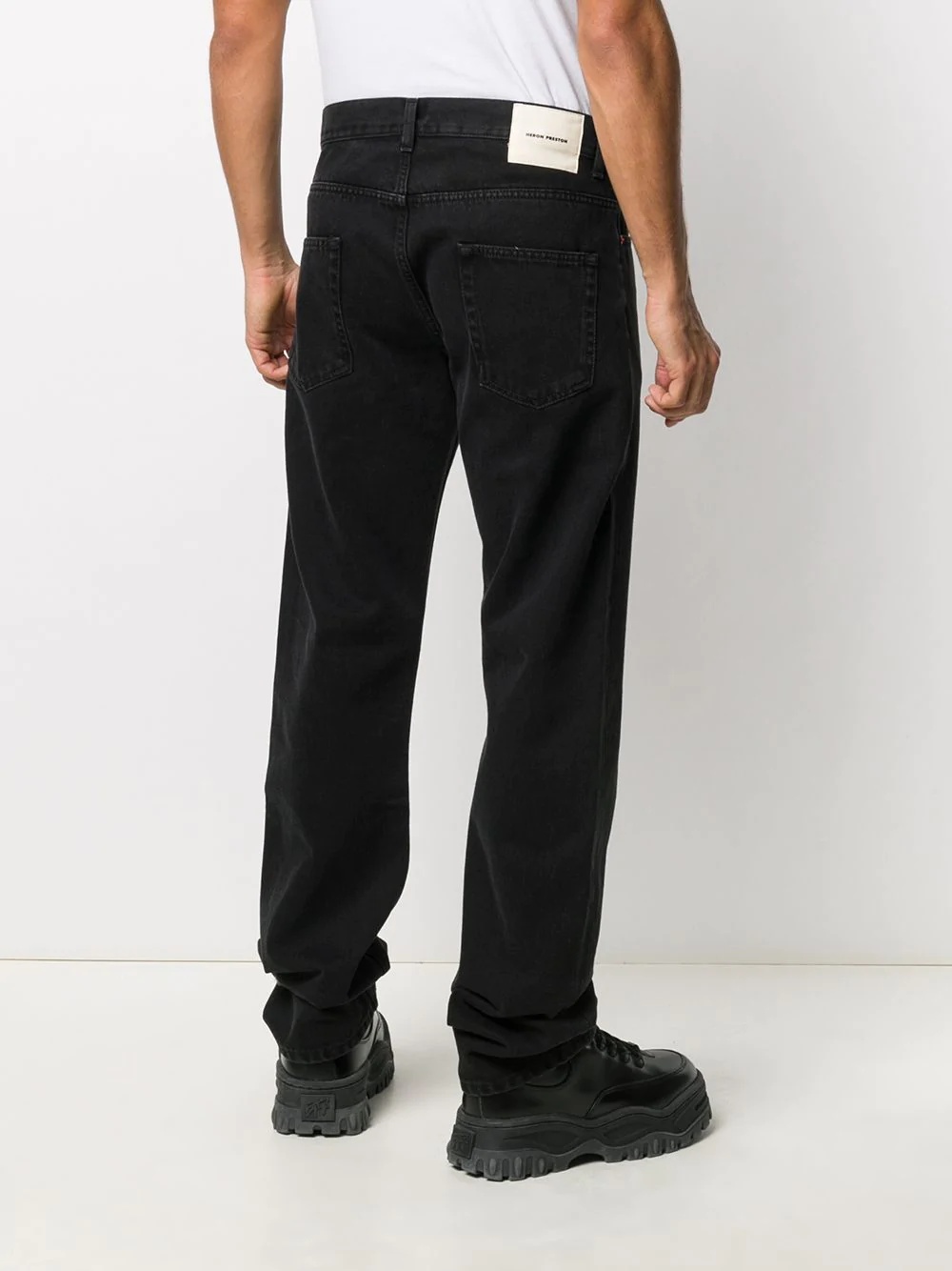 bootcut logo jeans - 4