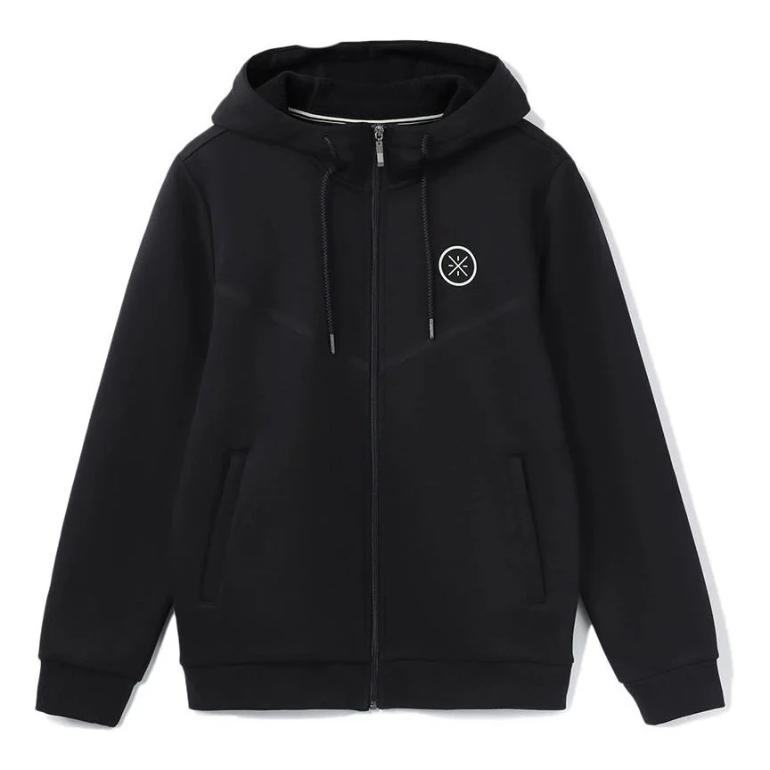Li-Ning Way Of Wade Graphic Hooded Jacket 'Black' AWDR843-1 - 1