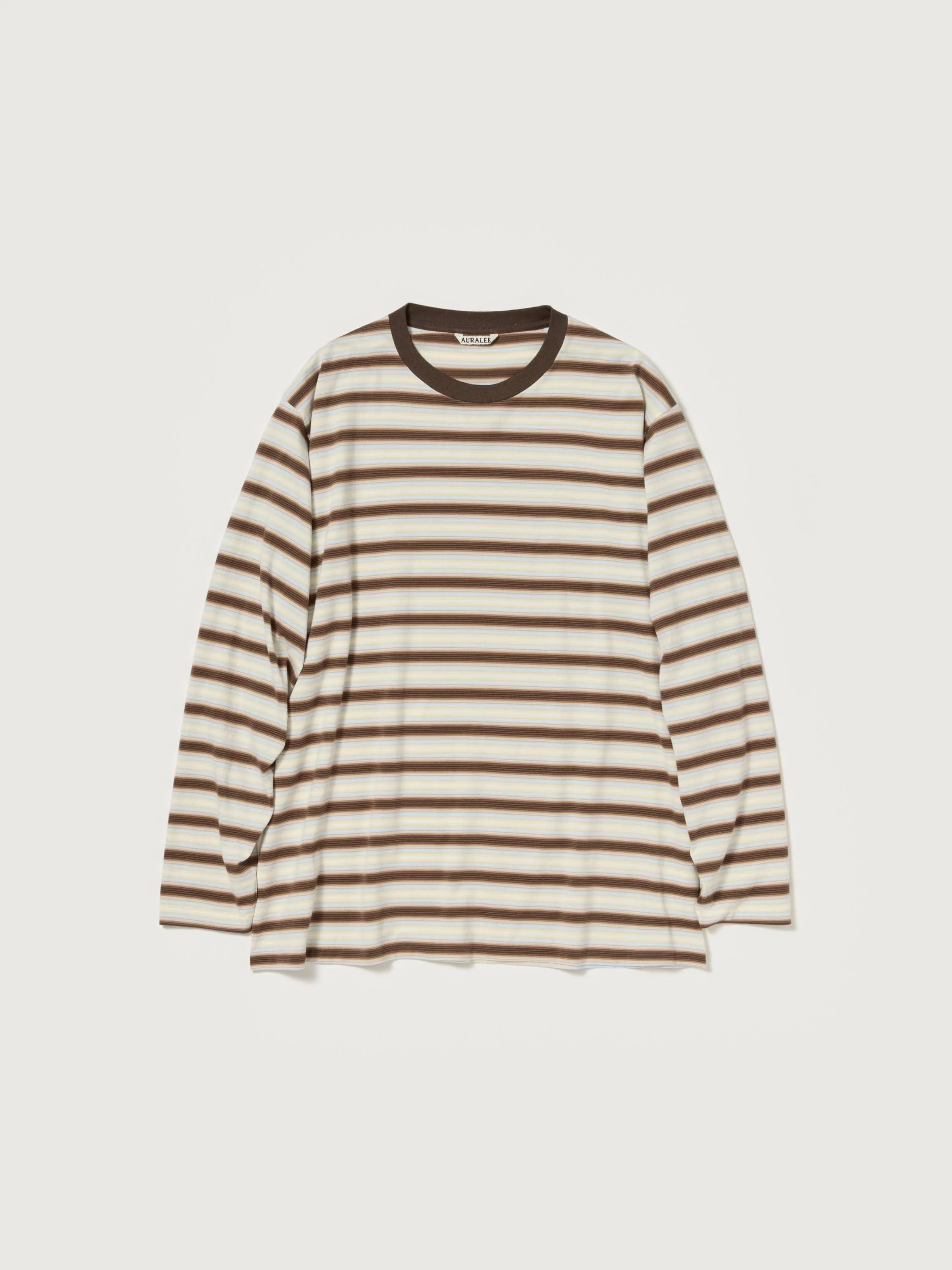GRADIENT STRIPE JERSEY L/S TEE - 1