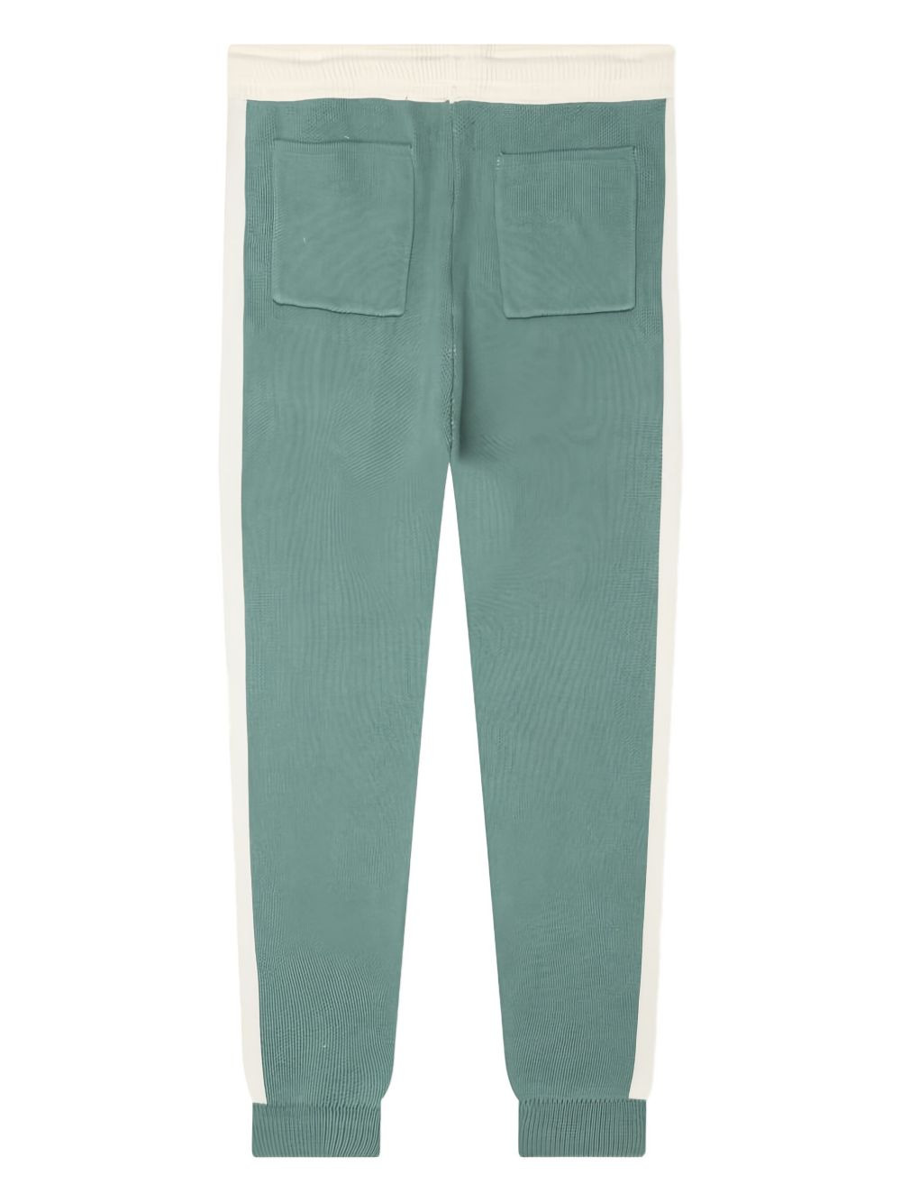 panelled knit trousers - 2
