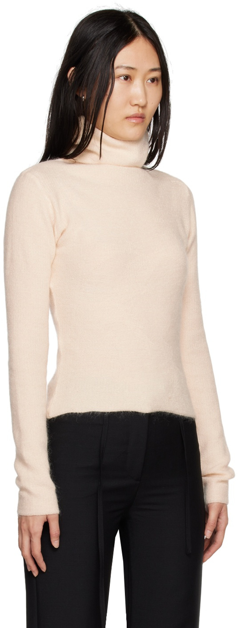 ioannes Pink Purl Sweater outlook