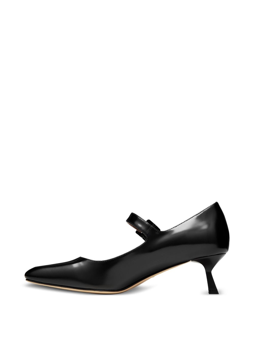 square-toe mid-heel pumps - 5