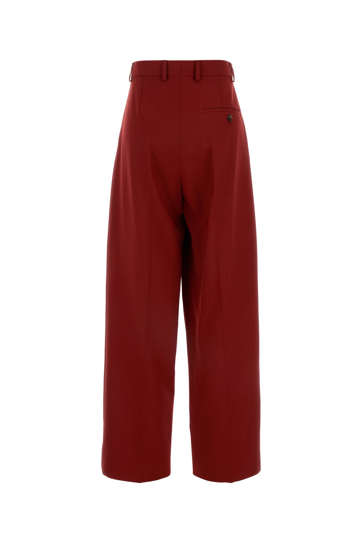 Tiziano red wool Ruby wide-leg pant - 2