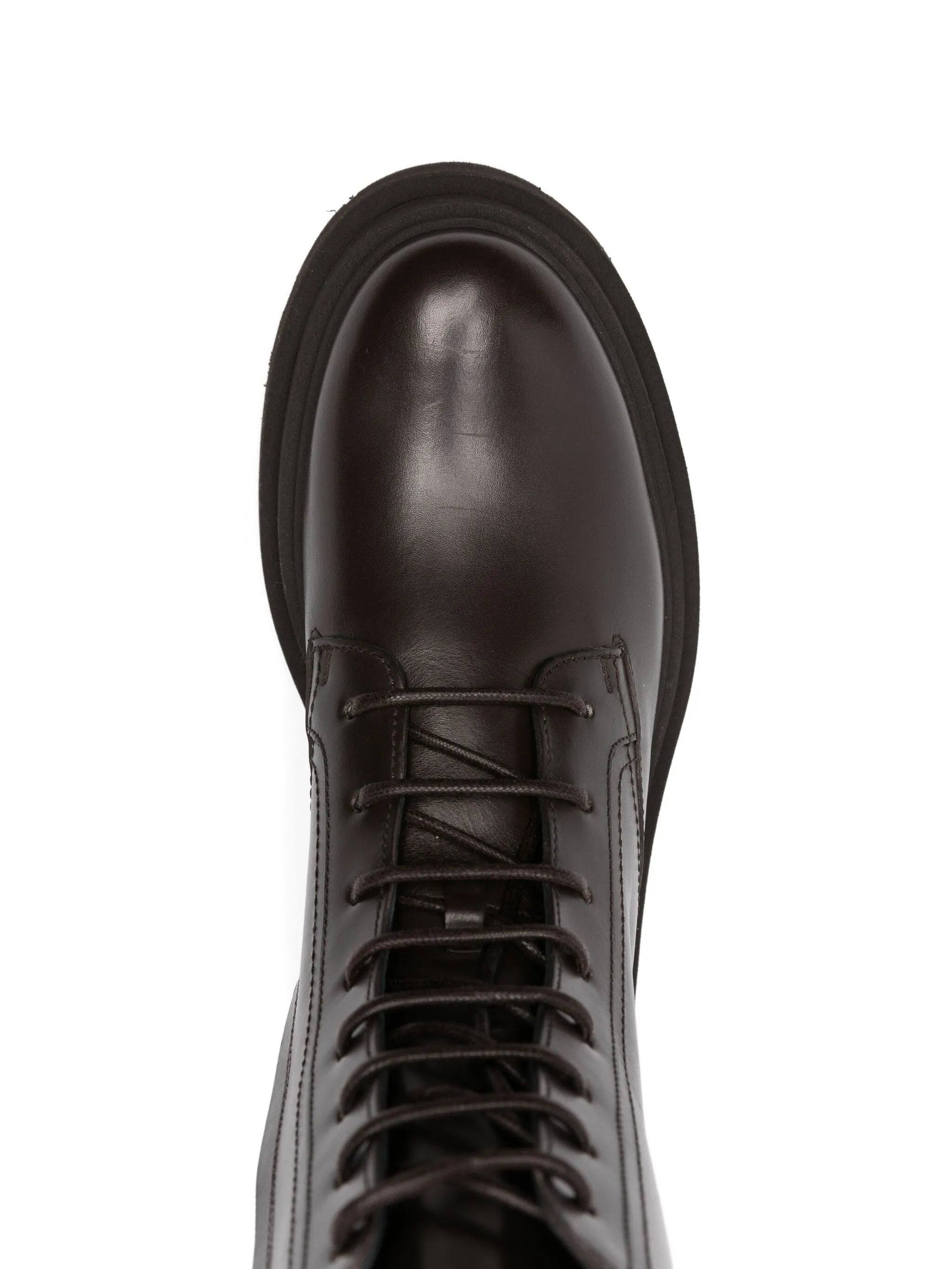 Brunello Cucinelli Lace-up Platform Combat Boots - 4