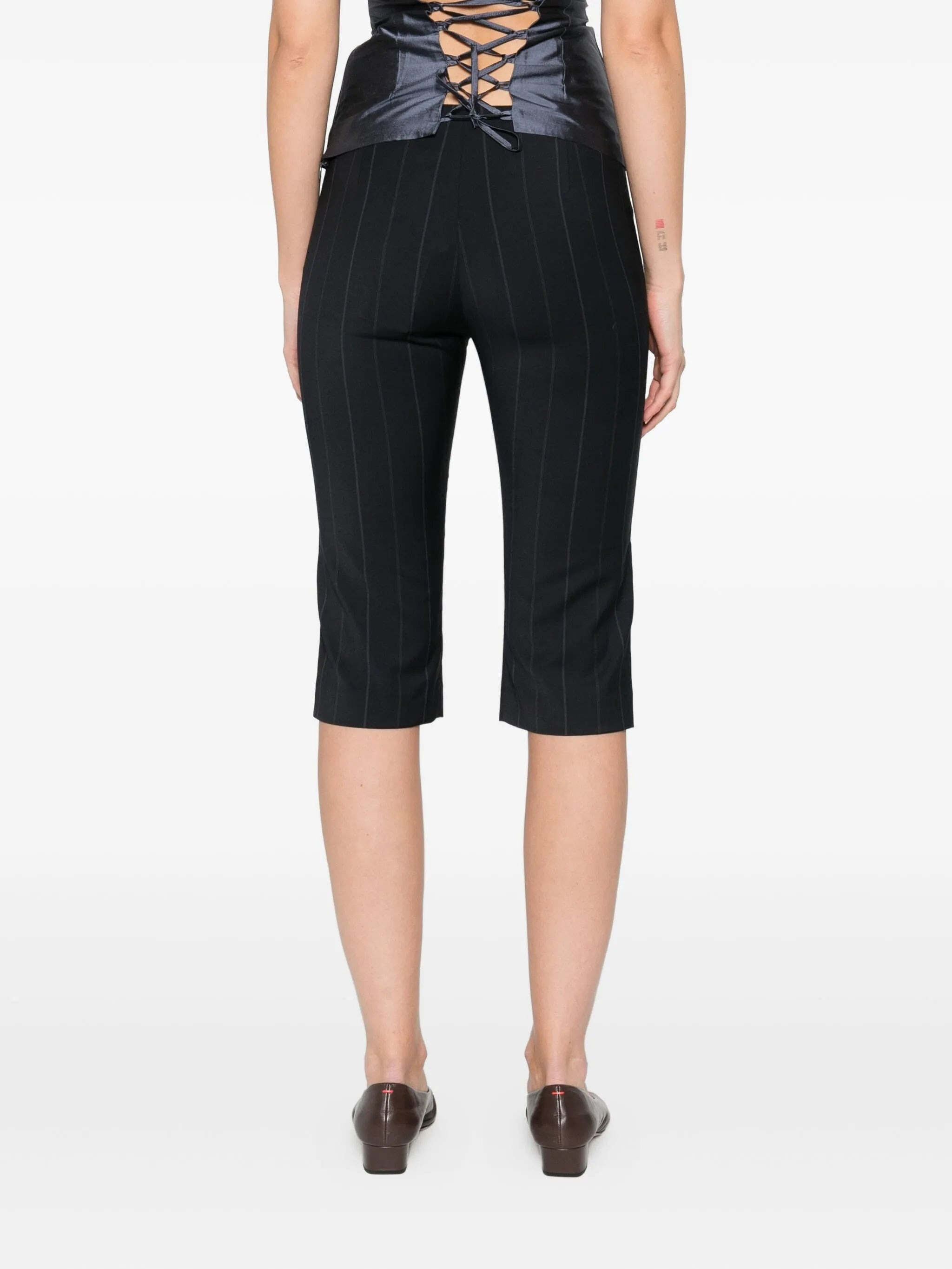 Paloma Wool Striped Cropped Trousers - 5