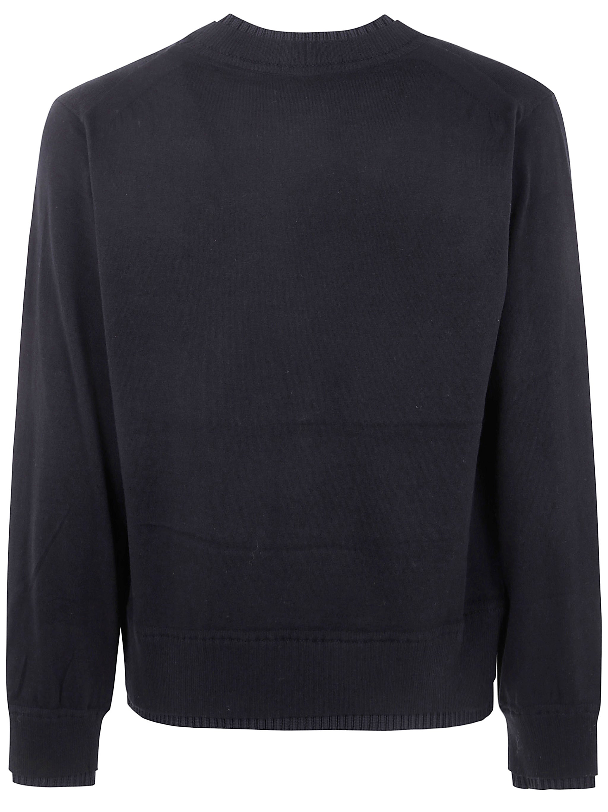 Sacai Men Cotton Cashmere Knit Pullover - 2