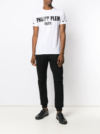 PHILIPP PLEIN logo embellished T-shirt outlook