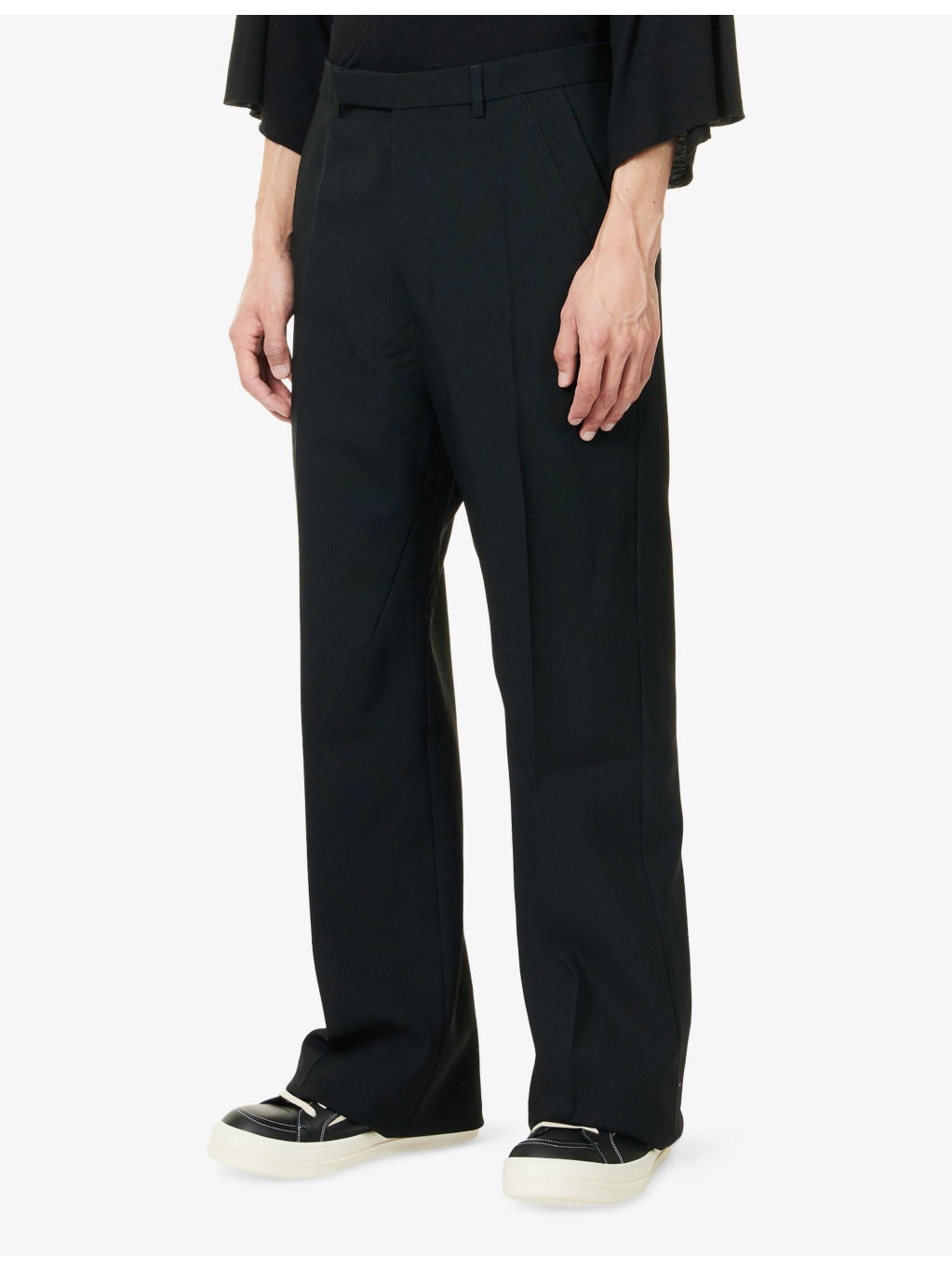 Geth Tailored Straight-Leg Wool Trousers - 3