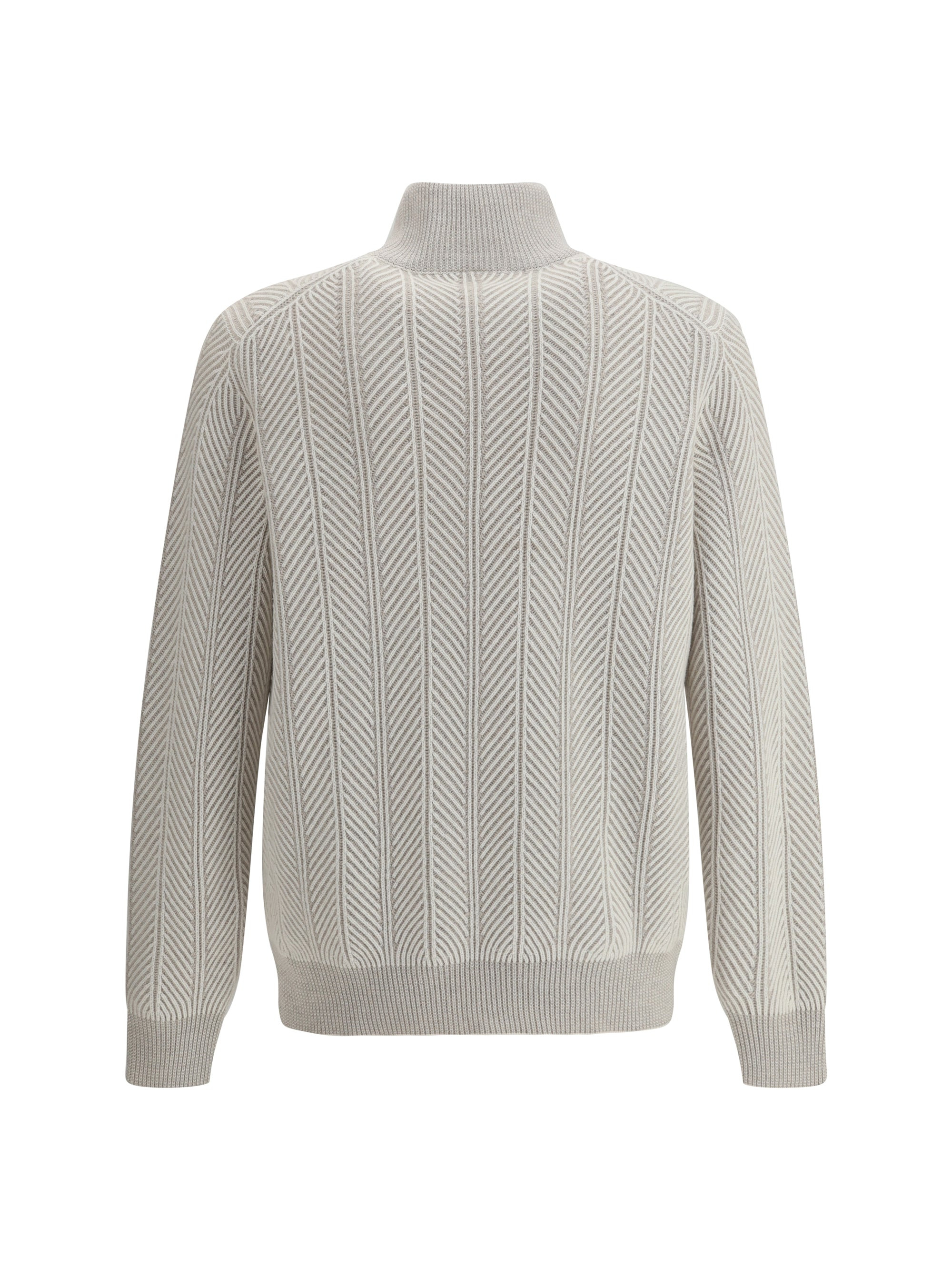 Brunello Cucinelli Men Cashmere Turtleneck Sweater - 2