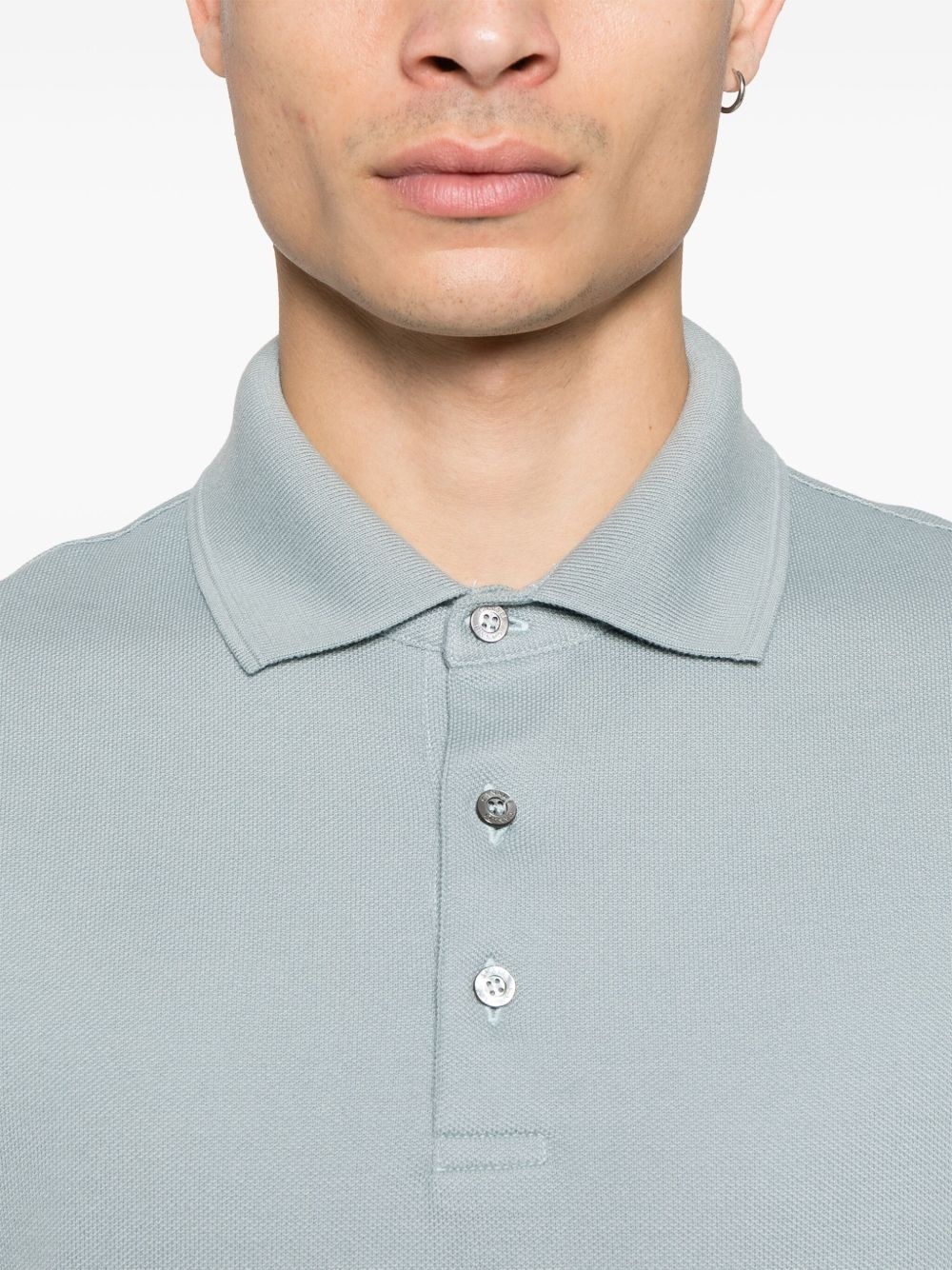 cotton polo shirt - 4