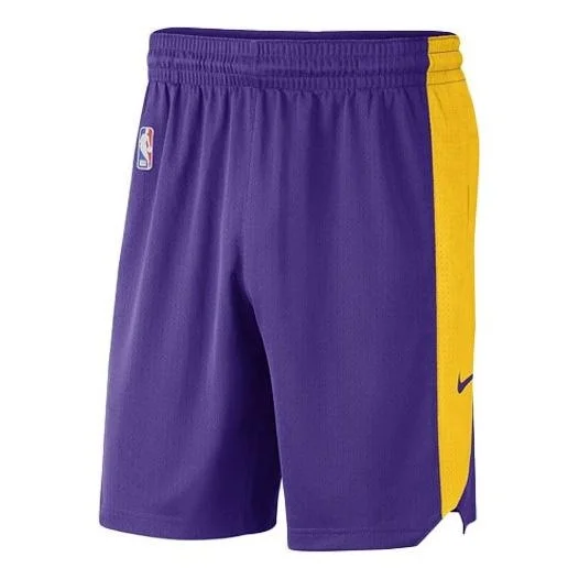 Nike NBA Los Angeles Lakers Shorts Purple AJ5078-504 - 1