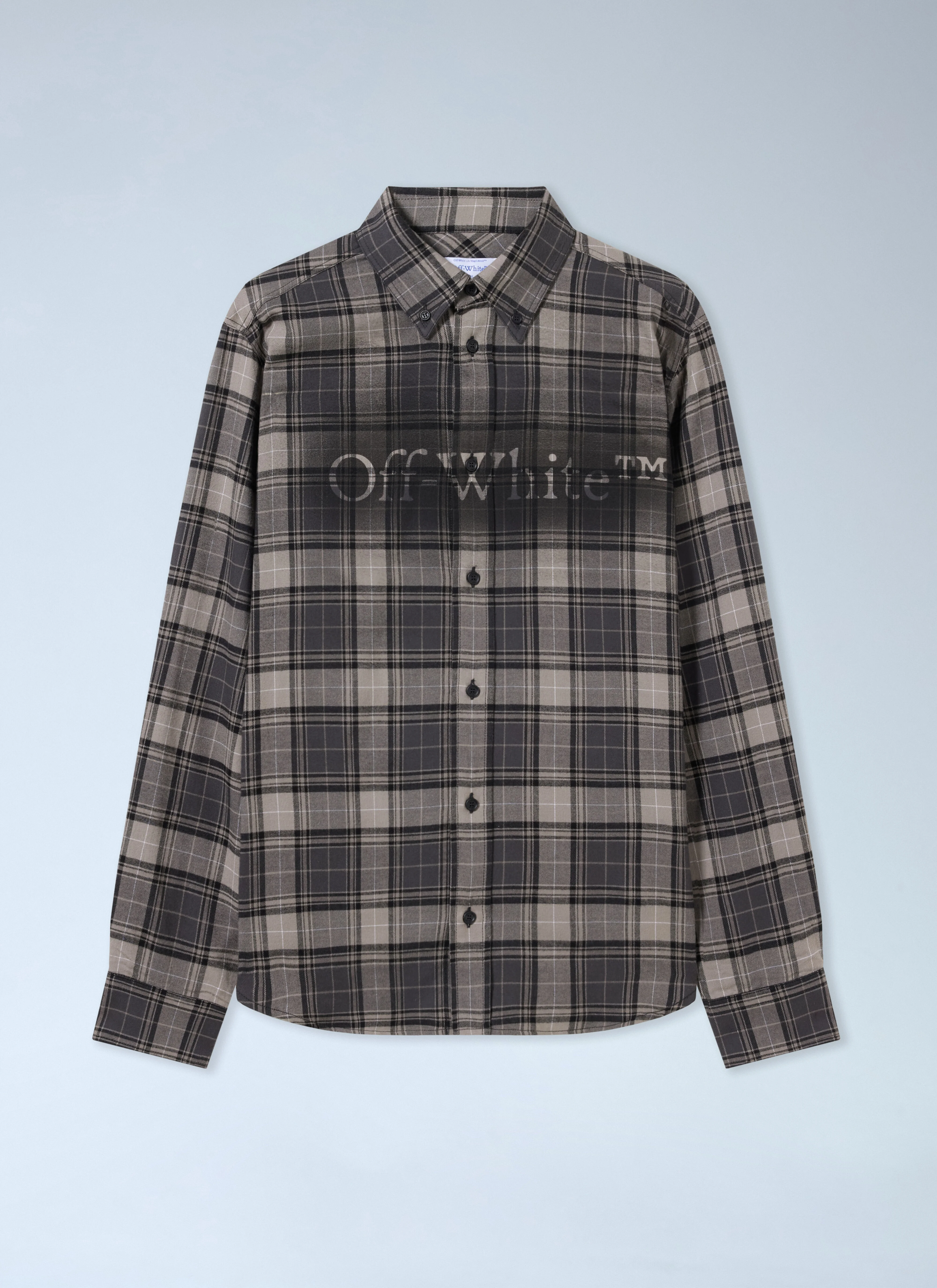 Spray Book Check Flannel Shirt - 1