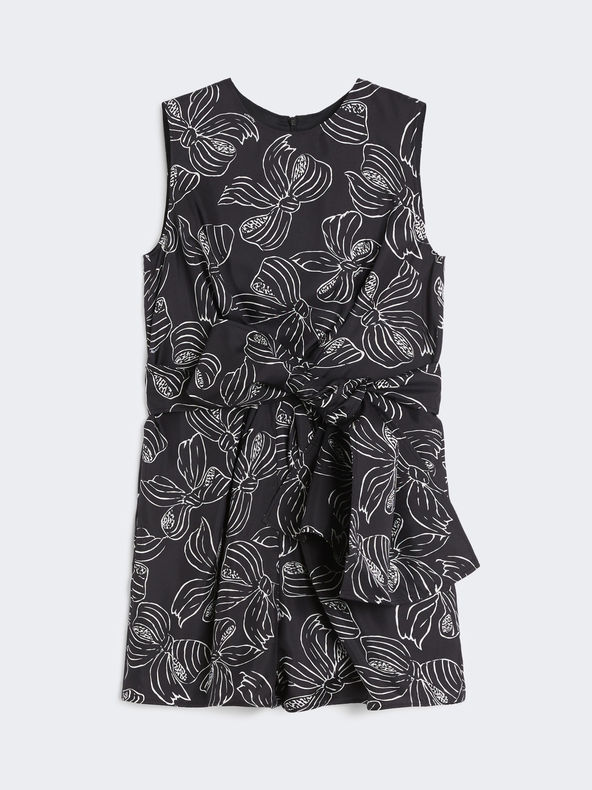 BAVIERA Printed silk playsuit - 1