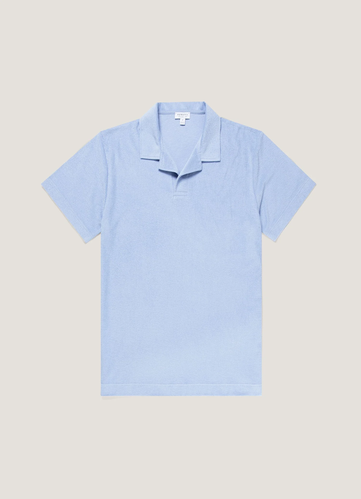 Towelling Polo Shirt - 1