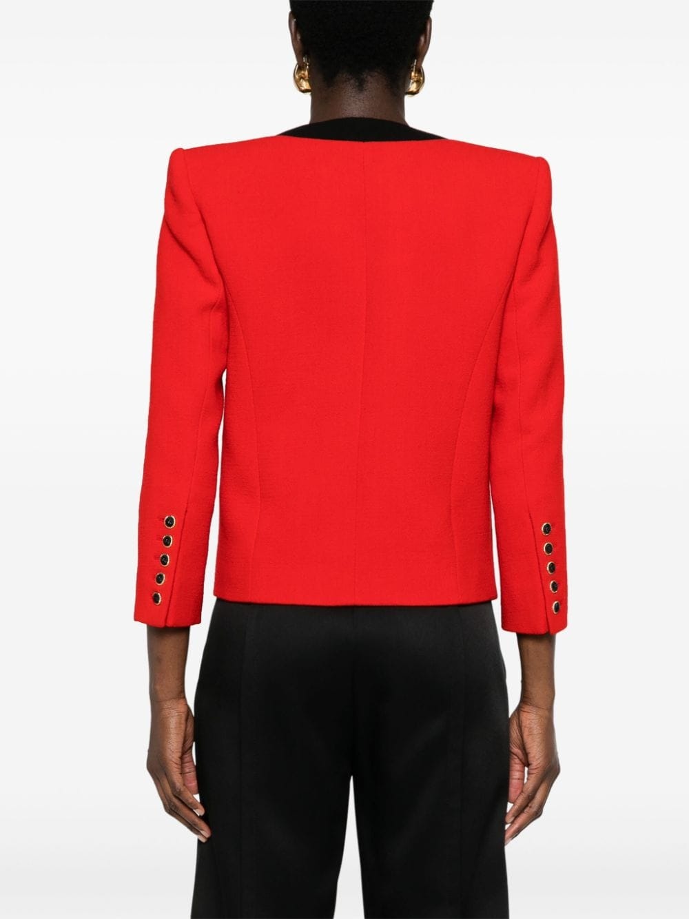 four-pocket wool jacket - 4